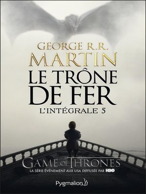 cover image of Le Trône de Fer: L'Intégrale 5, Tomes 13 à 15